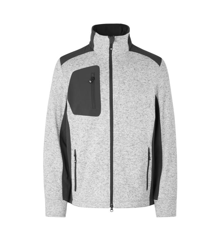 Cardigan | Strick-Fleece
