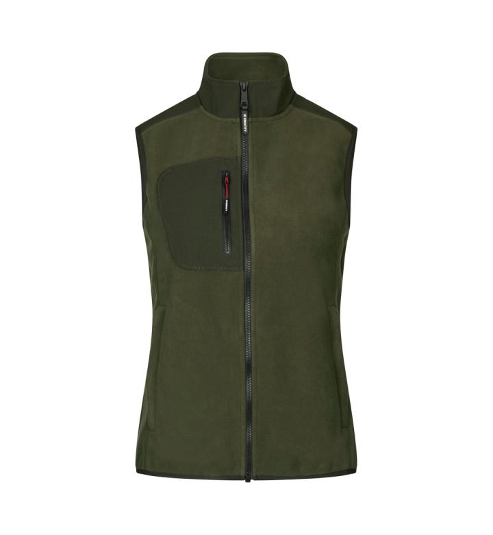 Fleeceweste | eingefasst | Damen