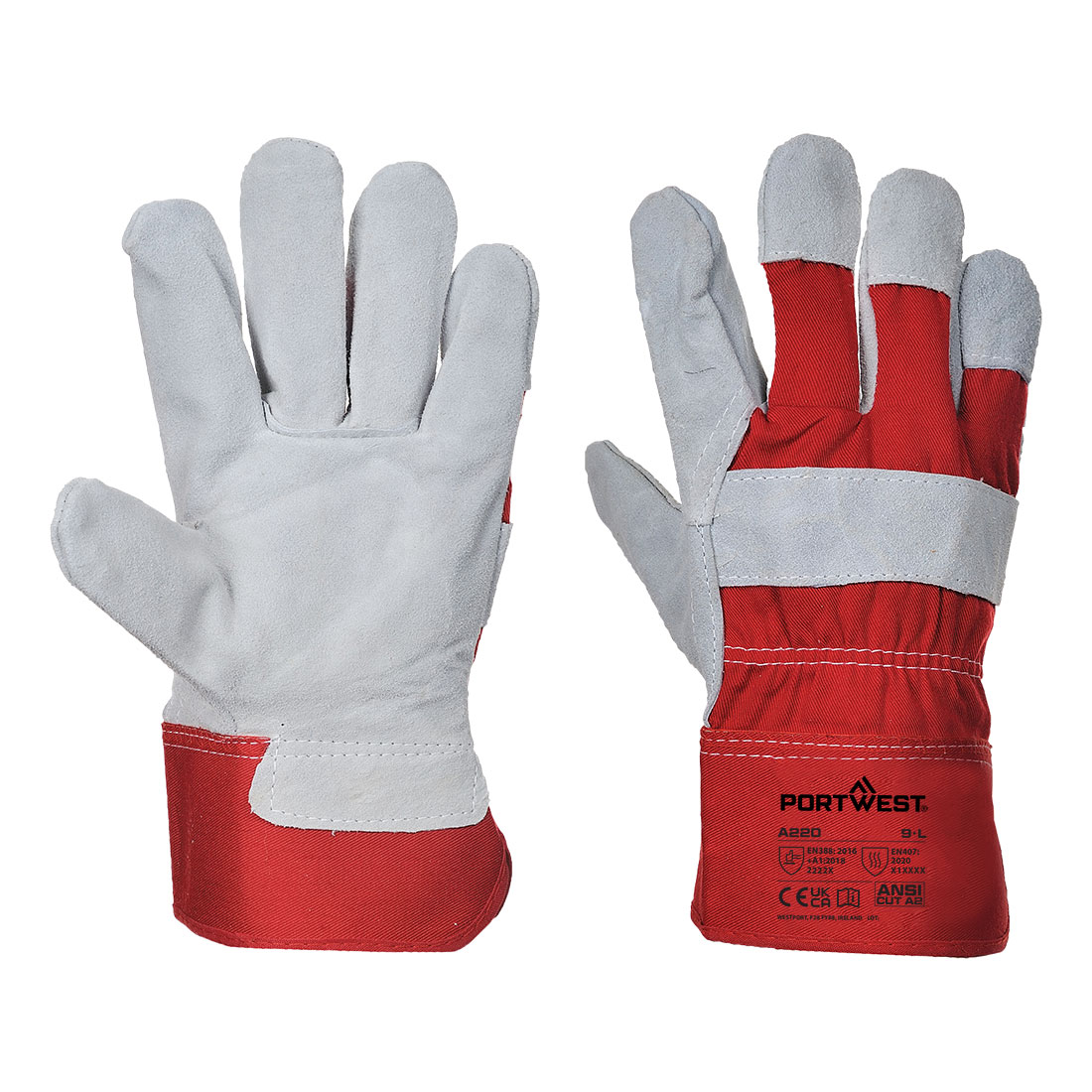 Premium Chrome Rigger Handschuh