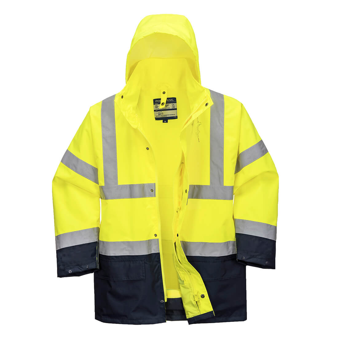 Hi-Vis 5-in-1 Kontrast Jacke Essential